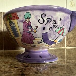 7" All Purpose Bowl Spa Girls by CERTIFIED INTERNATIONAL